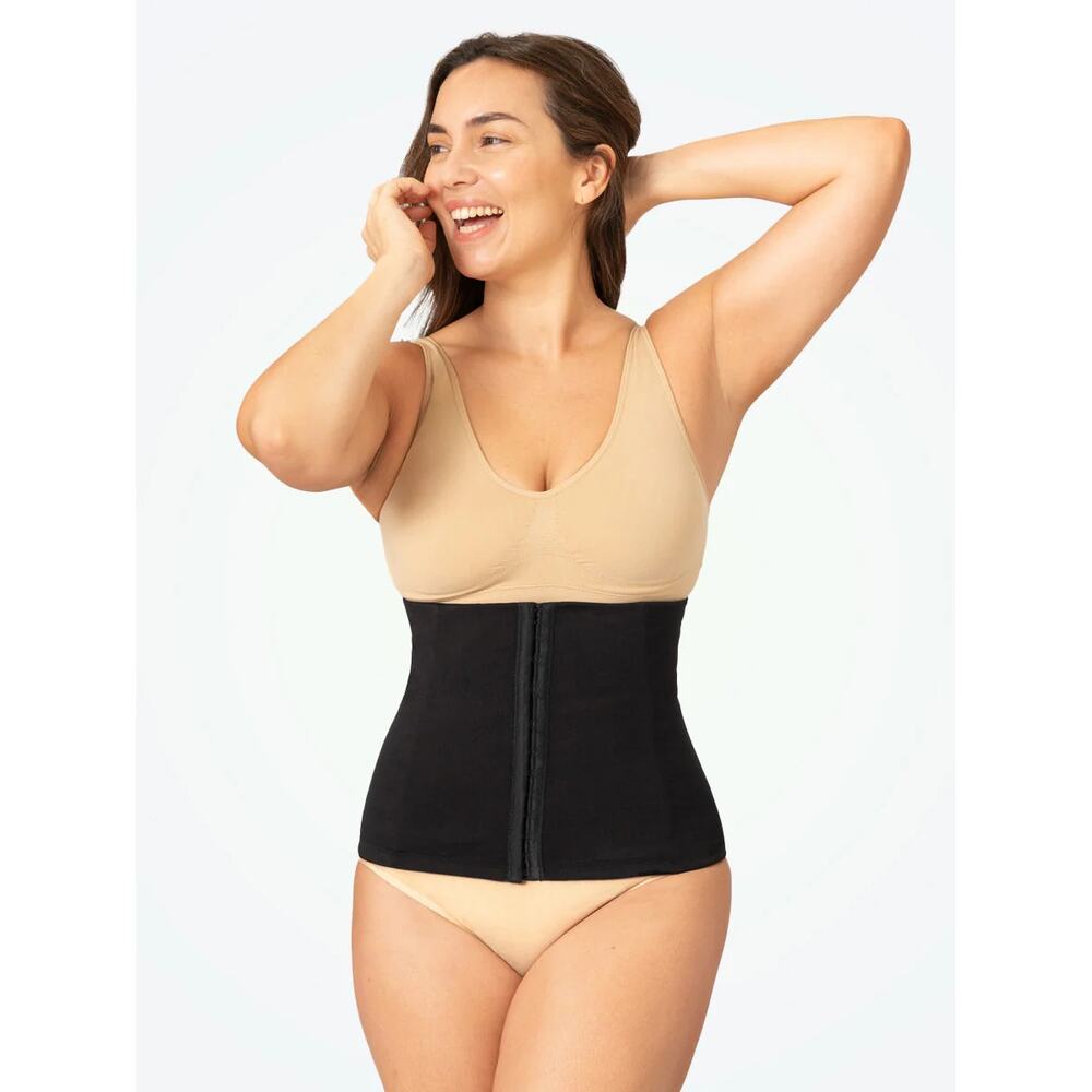 Empetua Smooth Adjustable Curvy Waist Trainer Black Women's Size L NWT